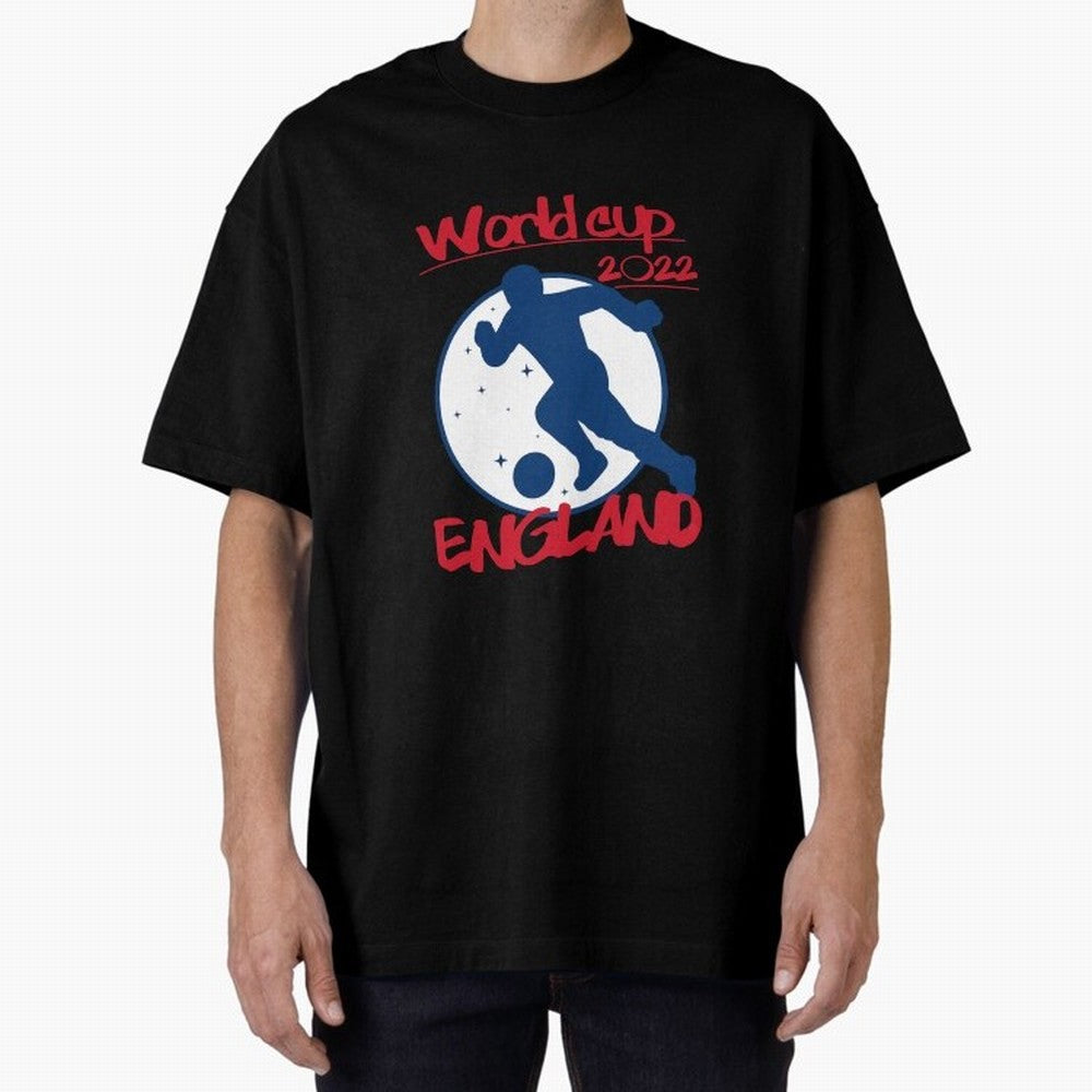 England World Cup 2022 Oversized T-Shirt Turn Football Passion into FIFA World Cup 2026 Group Stage Spirit, Filled with Spain, Messi, Champion Mindset, Group Stage Buzz, Knockout Tension and Passionate Fan Culture; Built for Supporters Chasing