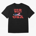 USA, Qatar World Cup 2022 Oversized T-Shirt Remember Iconic Moments from Global Football Passion for FIFA World Cup 2026 USA Canada Mexico, Filled with Haaland and Mbappe, Brazil, Tournament Hype, Historic Matchups, Family Viewing Parties and