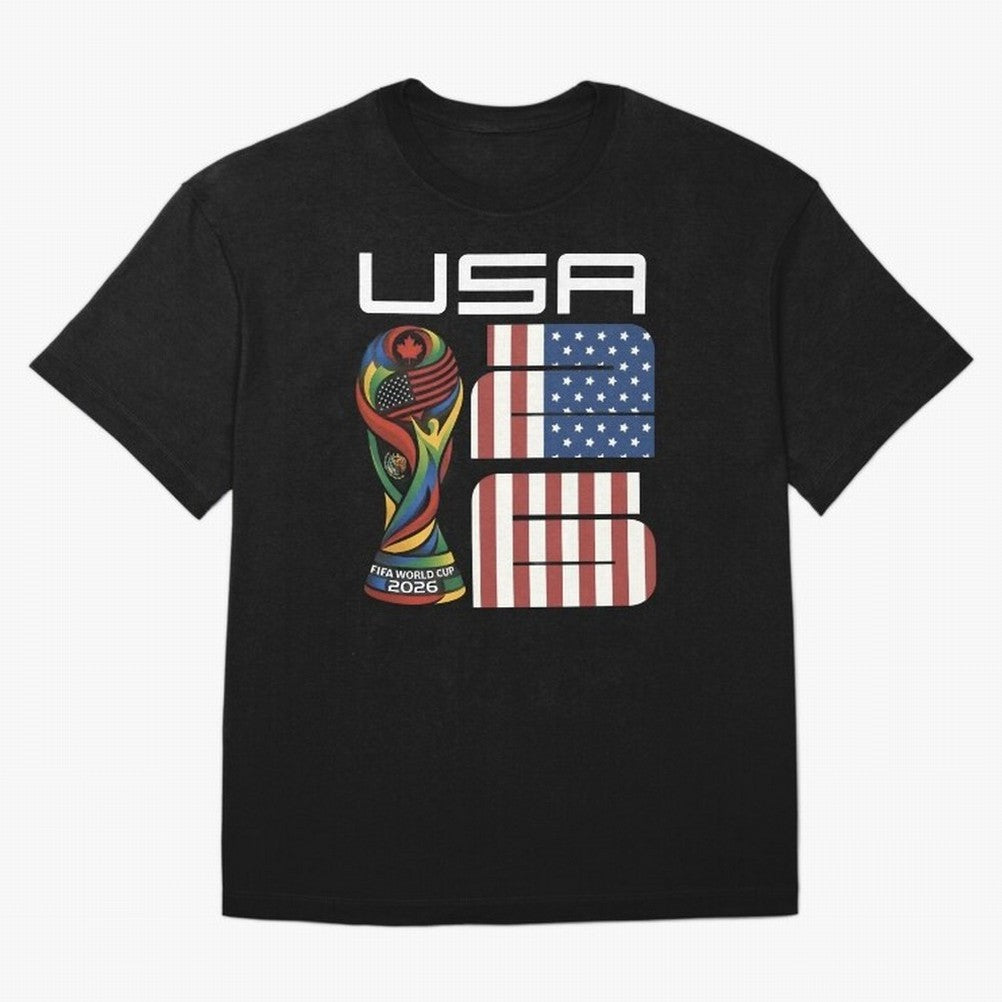 USA World Cup 2026 Host Nation Soccer Design Oversized T-Shirt Carry the Colors and Pride of Match Day Hype around FIFA World Cup 2026, Neymar, Argentina and Brazil, Championship Spirit, Famous Goals, Roaring Crowds and International Football