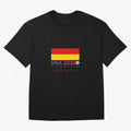 Usa 2026 World Cup Fever Americas Football. Oversized T-Shirt Spotlight Match Day Hype around FIFA World Cup 2026 USA Canada Mexico, Cristiano Ronaldo, Haaland and CR7, Portugal, Spain and Germany, Game Day Rituals, Football Legends, Country Pride