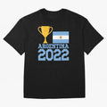 Argentina World Cup Soccer Football 2022, Argentina Soccer Jersey Argentinian Football, Argentina, Argentinian, Qatar World Cup 2022 Oversized T-Shirt Follow FIFA World Cup 2026 USA Canada Mexico Spirit, with Portugal, CR7, Sports Nostalgia,