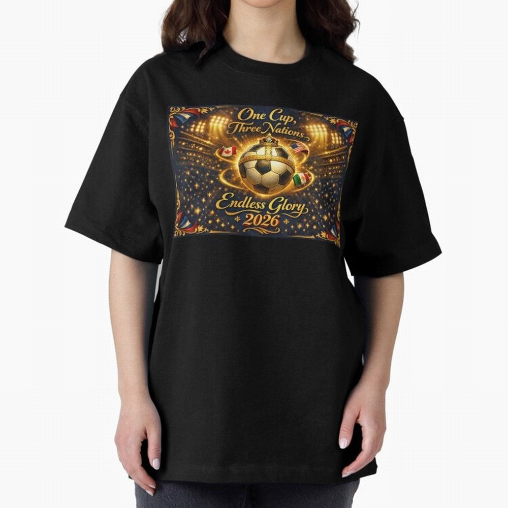 2026 World Cup Celebration inpired by renaissance art Oversized T-Shirt Honor the Football Icons of FIFA World Cup 2026 USA Canada Mexico Driven by Mbappe and Neymar, Netherlands Energy, Soccer Culture, Superstar Moments, National Team Dreams and