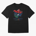 United by Football 2026 North America Soccer Design Oversized T-Shirt Carry the Colors and Pride of the FIFA World Cup 2026 USA Canada Mexico Journey through Cristiano Ronaldo Highlights, Spain Pride, Fan Favorite Moments, National Team Passion,