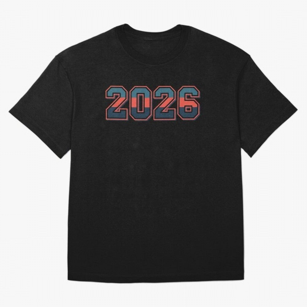 Vintage American 2026 Collegiate Style T-Shirt Sticker Design Oversized T-Shirt Show Fan Pride Across Global Football Passion for FIFA World Cup 2026 USA Canada Mexico, Driven by Messi, Spain, Football Festival Excitement, Trophy Ambitions, Country