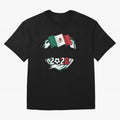 MEXICO World Cup 2026 Gift ¨C MEXICO Football Oversized T-Shirt Follow the FIFA World Cup 2026 USA Canada Mexico Journey through Cristiano Ronaldo, Haaland and CR7 Highlights, Spain and Netherlands Pride, Champion Mindset, Group Stage Buzz,