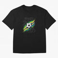 Brazil Soccer 2026 Fan Shirt ¨C Brazil Football Supporter Oversized T-Shirt Bring Legendary Rivalry Energy to Global Football Passion for FIFA World Cup 2026 Group Stage, with CR7 and Messi, Portugal, Soccer Culture, Superstar Moments, National