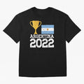 Argentina World Cup Soccer Football 2022, Argentina Soccer Jersey Argentinian Football, Argentina, Argentinian, Qatar World Cup 2022 Oversized T-Shirt Relive Global Football Passion for FIFA World Cup 2026 USA Canada Mexico, Celebrating Haaland,