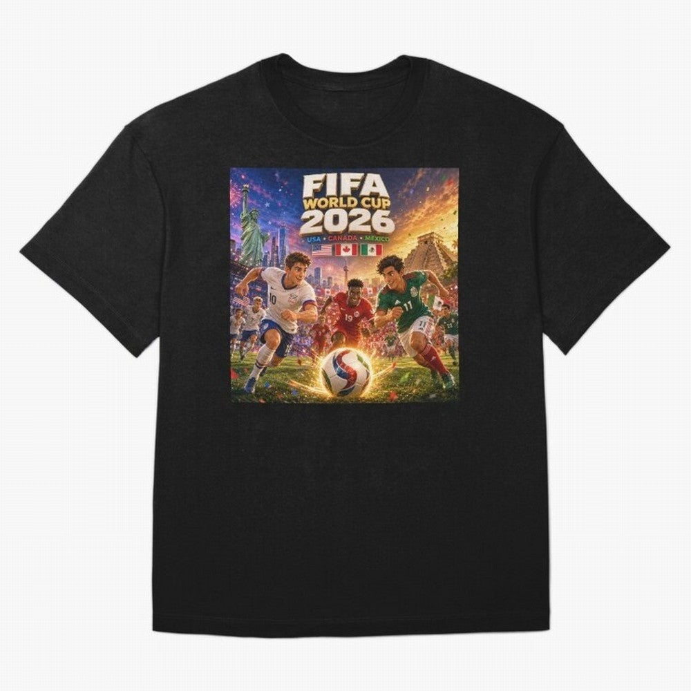 North America Football Festival 2026 #football 2026 Oversized T-Shirt Turn Football Passion into Global Football Passion for FIFA World Cup 2026 USA Canada Mexico, with Neymar, England and Germany, Tournament Hype, Historic Matchups, Family Viewing