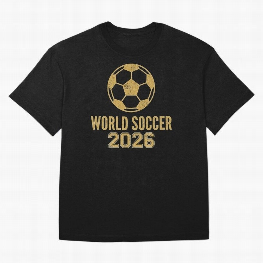 Retro World Soccer 2026 Design Oversized T-Shirt Bring a Champion Mindset to the FIFA World Cup 2026 Journey through Neymar, Haaland and Cristiano Ronaldo Highlights, England and Germany Pride, Football Passion, Legendary Performances, Festival