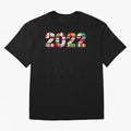 All the 32 Teams that Played in 2022 in Qatar for Football Fans Oversized T-Shirt Show Up for the Glory of FIFA World Cup 2026 USA Canada Mexico Spirit, Inspired by Portugal, Haaland, Retro Football Energy, Iconic Rivalries, Trophy Chase Drama and