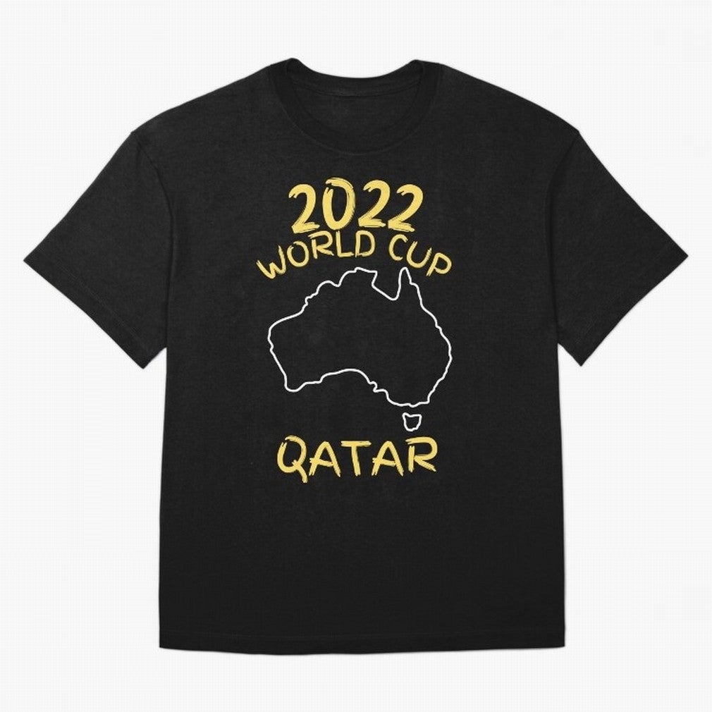 Socceroos World Cup 2022 Qatar Oversized T-Shirt Stand Out with Spirit from FIFA World Cup 2026 Group Stage with Neymar, England and Germany Energy, Retro Football Energy, Iconic Rivalries, Trophy Chase Drama and Stadium Atmosphere; Built for