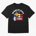 Fifa World Cup 2022. France 2022. Qatar 2022 Oversized T-Shirt Step into Match Day Hype around FIFA World Cup 2026 USA Canada Mexico, CR7 and Messi, Argentina, Classic Soccer Heritage, Championship Pressure, Fan Loyalty and International Pride;