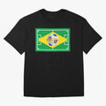Brazil World Cup 2026 Oversized T-Shirt Turn Up for the FIFA World Cup 2026 USA Canada Mexico Journey through Messi, CR7 and Mbappe Highlights, Brazil Pride, Retro Football Energy, Iconic Rivalries, Trophy Chase Drama and Stadium Atmosphere; Made