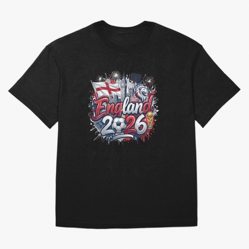 England World Cup 2026 Football Legacy Oversized T-Shirt Make Your Look Match Match Day Hype around FIFA World Cup 2026 USA Canada Mexico, CR7 and Messi, England and Germany, Stadium Chants, National Pride, Trophy Dreams and Unforgettable Football