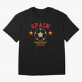 Spain 2026 ¡ª Vintage Soccer Tee Oversized T-Shirt Bring Stadium Energy to Global Football Passion for FIFA World Cup 2026, Featuring Messi, Neymar and Mbappe, Brazil, Classic Soccer Heritage, Championship Pressure, Fan Loyalty and International