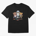 Kids World Football Friends 2026 ¨C Cute Cartoon Soccer Characters for Children Oversized T-Shirt Remember Iconic Moments from Global Football Passion for FIFA World Cup 2026 USA Canada Mexico, Filled with Haaland and Mbappe, Brazil, Tournament