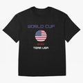 World cup 2022 Team USA Oversized T-Shirt Live for the Drama of Match Day Hype around FIFA World Cup 2026, Messi, Neymar and Mbappe, Brazil, Worldwide Fan Energy, Dramatic Goals, Stadium Lights and Championship Celebrations; Ideal for Fans Who