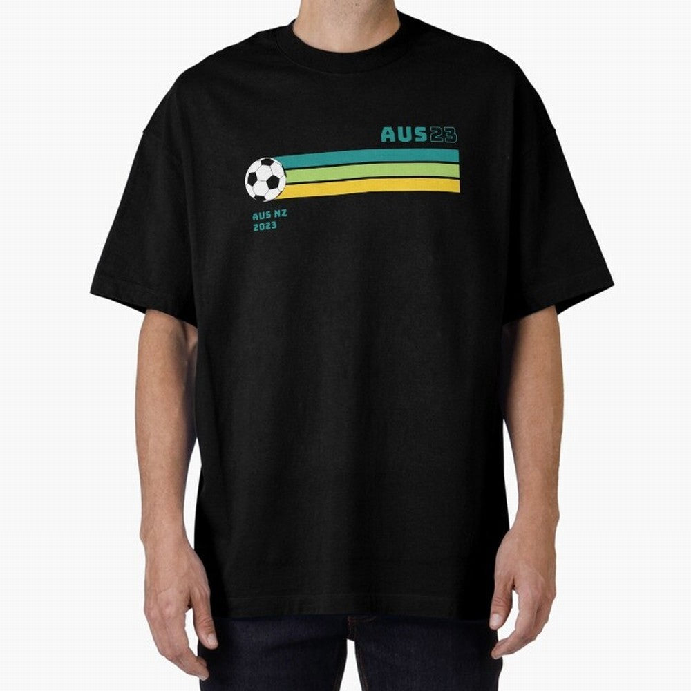 Australian Womens World Cup 2023 Oversized T-Shirt Carry National Pride through FIFA World Cup 2026 Group Stage Spirit, with Germany, CR7, Match Day Excitement, Supporter Culture, Golden Goals and Global Football Passion; Perfect for People Who