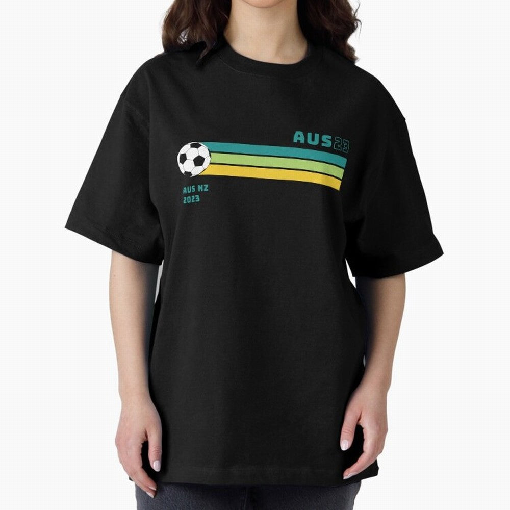 Australian Womens World Cup 2023 Oversized T-Shirt Carry National Pride through FIFA World Cup 2026 Group Stage Spirit, with Germany, CR7, Match Day Excitement, Supporter Culture, Golden Goals and Global Football Passion; Perfect for People Who