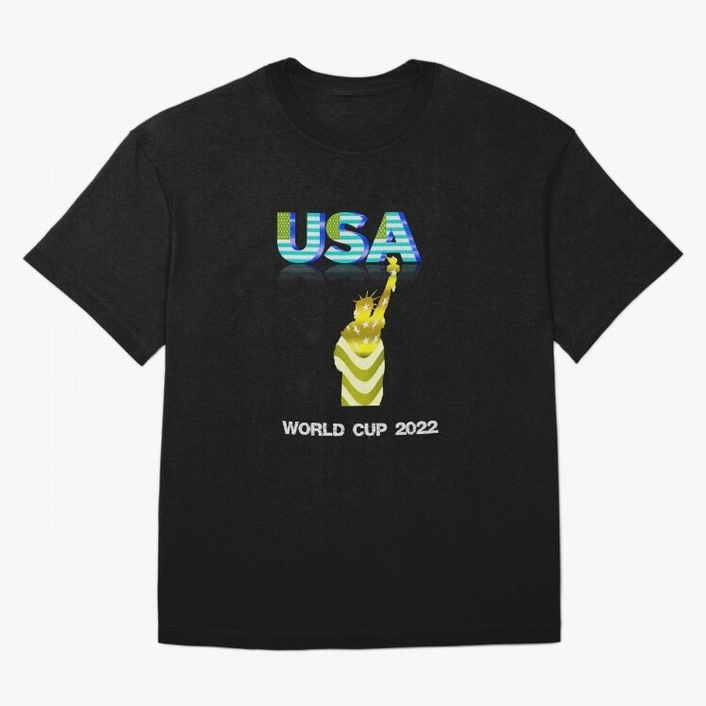 USA World Cup 2022 Oversized T-Shirt Represent the Passion of FIFA World Cup 2026 Group Stage Spirit, Featuring Portugal, Haaland and Mbappe, Football Passion, Legendary Performances, Festival Vibes and Supporter Community; Created for Match Day