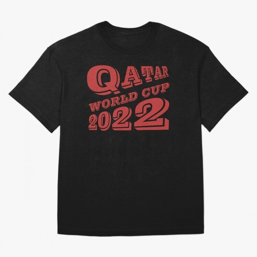 Qatar World Cup 2022 Oversized T-Shirt Keep the Legacy of FIFA World Cup 2026 USA Canada Mexico Spirit, Connected to France, Mbappe, Retro Football Energy, Iconic Rivalries, Trophy Chase Drama and Stadium Atmosphere; Great for Watch Parties, Sports