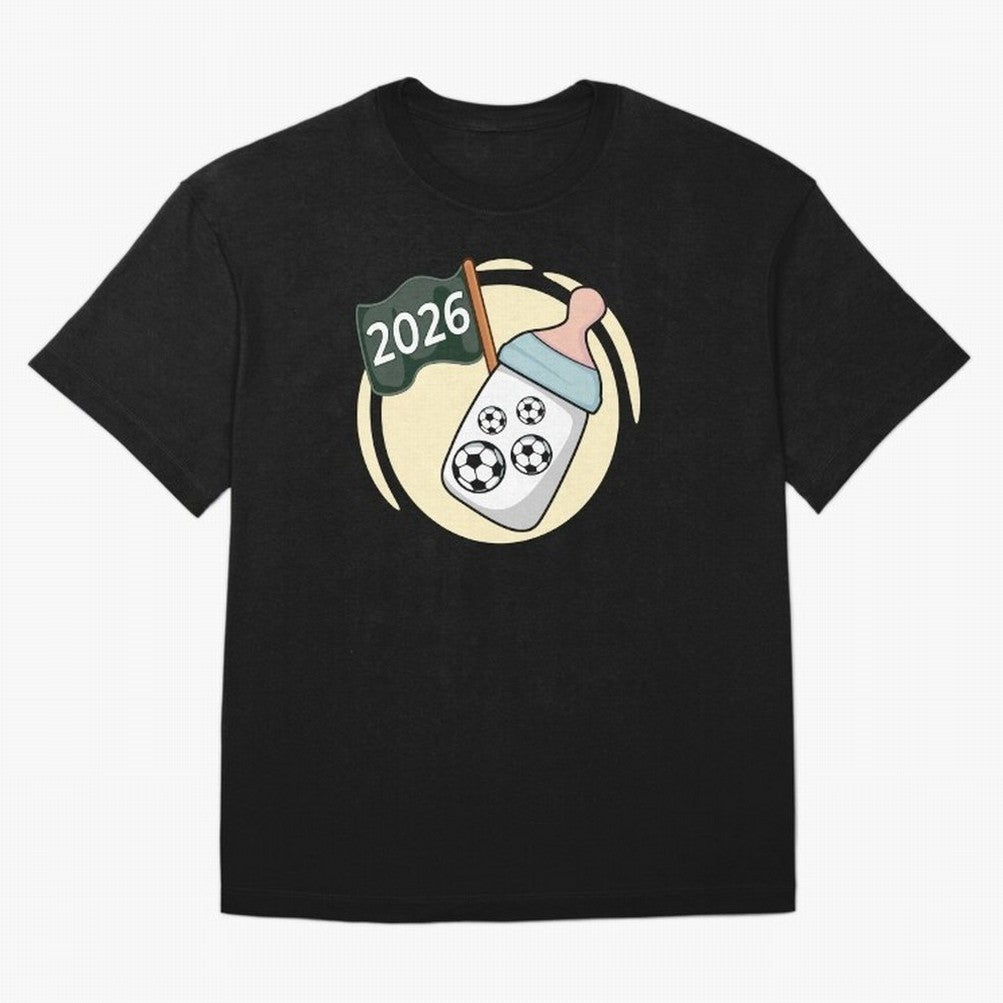 Baby 2026 FOOTBALL Oversized T-Shirt Bring Supporter Culture to Match Day Hype around FIFA World Cup 2026, CR7 and Messi, Germany, Worldwide Fan Energy, Dramatic Goals, Stadium Lights and Championship Celebrations; Ideal for Passionate Fans Who