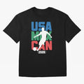 2026 World Cup USA, CAN, MEX Oversized T-Shirt Fuel Your Fan Pride for FIFA World Cup 2026 Made for CR7, England and Germany Energy, Sports Nostalgia, International Competition, Famous Players and Unforgettable Victories; Ideal for Fans Who Follow