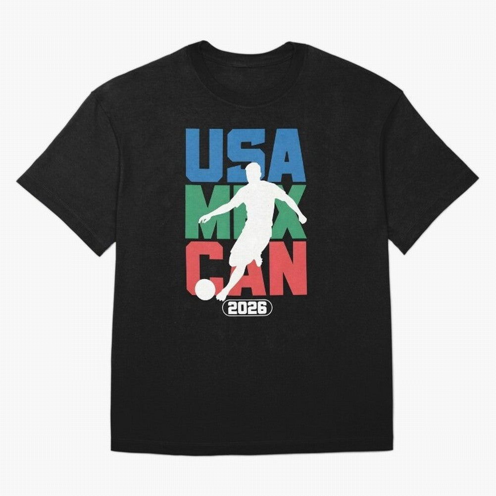 2026 World Cup USA, CAN, MEX Oversized T-Shirt Fuel Your Fan Pride for FIFA World Cup 2026 Made for CR7, England and Germany Energy, Sports Nostalgia, International Competition, Famous Players and Unforgettable Victories; Ideal for Fans Who Follow