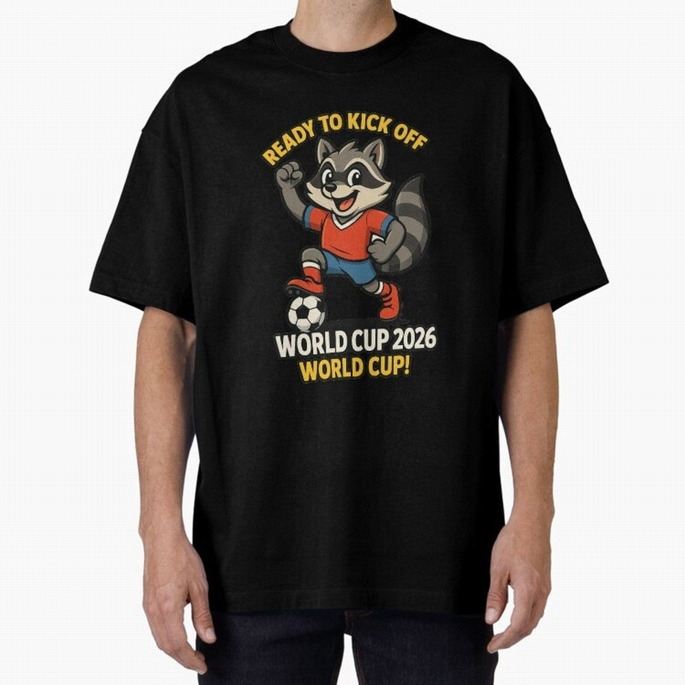 world cup 2026 Oversized T-Shirt Enjoy Match Day Hype around FIFA World Cup 2026 USA Canada Mexico, Messi, CR7 and Mbappe, Brazil, Portugal and Argentina, Classic Soccer Heritage, Championship Pressure, Fan Loyalty and International Pride; Made for