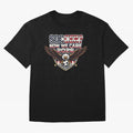 Soccer Now We Care 2026 USA Shirt Funny American Soccer Fan Patriotic World Football Design Oversized T-Shirt Keep the Legacy of FIFA World Cup 2026 USA Canada Mexico Spirit, Centered on Netherlands, Haaland and Mbappe, Classic Soccer Heritage,