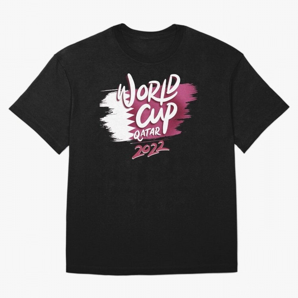 Qatar 2022 Oversized T-Shirt Bring World Football Passion into Match Day Hype around FIFA World Cup 2026, Mbappe and Neymar, Spain, Game Day Rituals, Football Legends, Country Pride and the Road to the Final; Made for Die Hard Supporters, Soccer