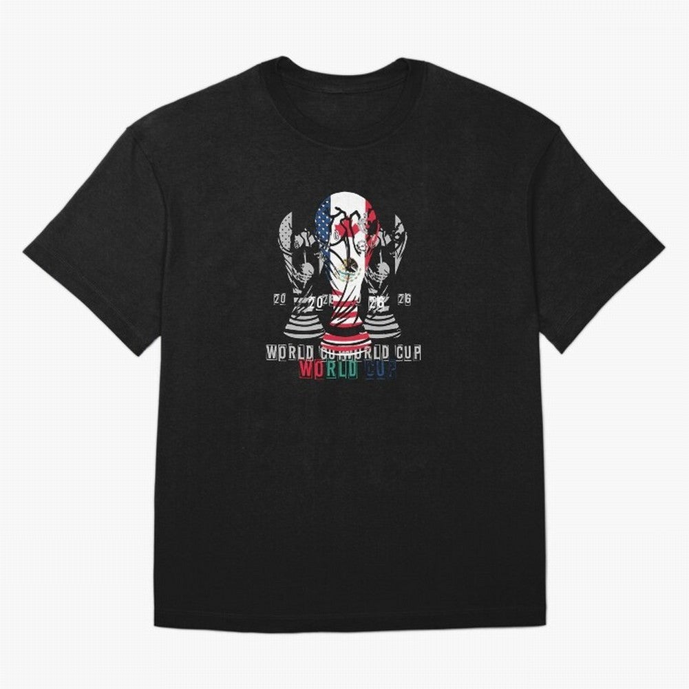 Fifa world cup 2026 USA - Mexico - canada T-Shirt_84601424 Oversized T-Shirt Stand with the FIFA World Cup 2026 USA Canada Mexico Journey through Messi Highlights, Argentina and Brazil Pride, Football Festival Excitement, Trophy Ambitions, Country