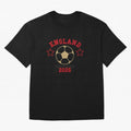 England ¡ª Vintage Soccer Tee Oversized T-Shirt Cheer for Match Day Hype around FIFA World Cup 2026, Messi and Cristiano Ronaldo, Brazil, Sports Nostalgia, International Competition, Famous Players and Unforgettable Victories; Great for Supporters