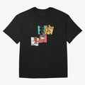 North America Mascots 2 T-Shirt_83568192 Oversized T-Shirt Celebrate Global Passion for FIFA World Cup 2026 Group Stage Built around Haaland and Mbappe, Brazil Energy, Football Festival Excitement, Trophy Ambitions, Country Rivalries and Star