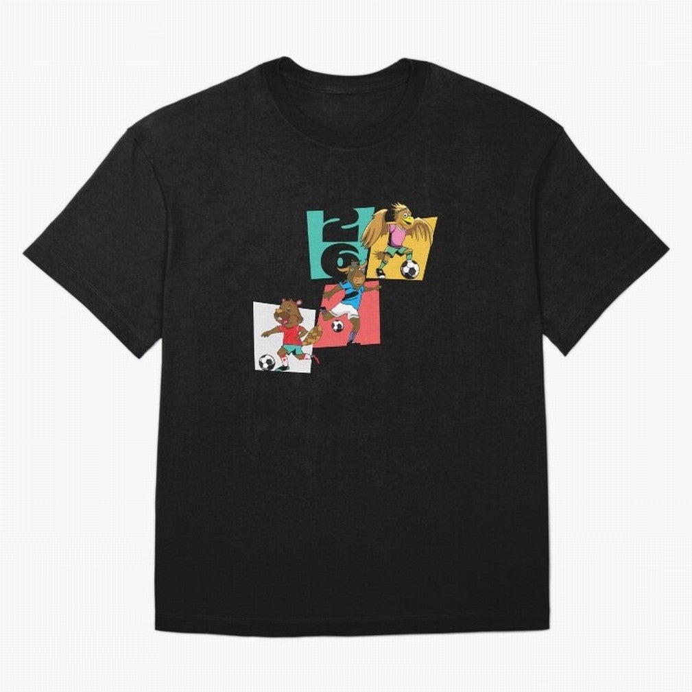North America Mascots 2 T-Shirt_83568192 Oversized T-Shirt Experience the FIFA World Cup 2026 USA Canada Mexico Journey through Cristiano Ronaldo, Haaland and CR7 Highlights, Brazil Pride, Football History, Final Match Energy, Crowd Noise and Once