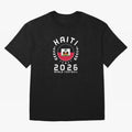 World Cup 2026 Haiti Football Fan Haitian Supporter T-Shirt_84687246 Oversized T-Shirt Keep Football History Alive during Global Football Passion for FIFA World Cup 2026 Group Stage, Built around Messi, Neymar and Mbappe, Netherlands, Supporter