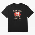 Front Print Canada Soccer World Cup 2026 - Canadian Fan Gift T-Shirt_84561562 Oversized T-Shirt Unlock the FIFA World Cup 2026 Group Stage Journey through Mbappe and Neymar Highlights, Brazil Pride, Stadium Chants, National Pride, Trophy Dreams and