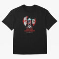 Glitched North America Eagle World Cup Soccer 2026 T-Shirt_83958408 Oversized T-Shirt Feel the Heartbeat of Match Day Hype around FIFA World Cup 2026, Mbappe and Neymar, France and Portugal, Vintage Soccer Flavor, Modern Football Stars, National