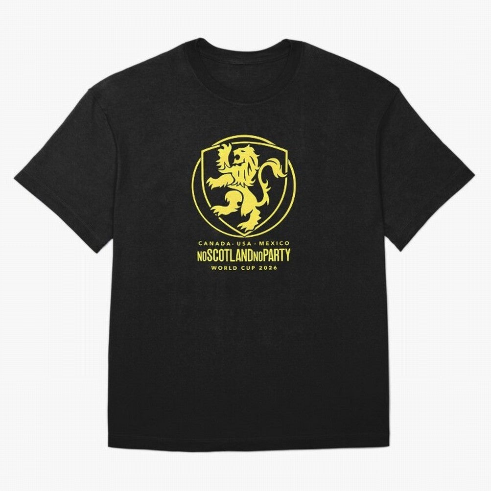 Scotland World Cup 2026 No Scotland No Party T-Shirt_83987455 Oversized T-Shirt Celebrate Unforgettable Nights in Match Day Hype around FIFA World Cup 2026 USA Canada Mexico, Cristiano Ronaldo, Haaland and CR7, France, Football Festival Excitement,