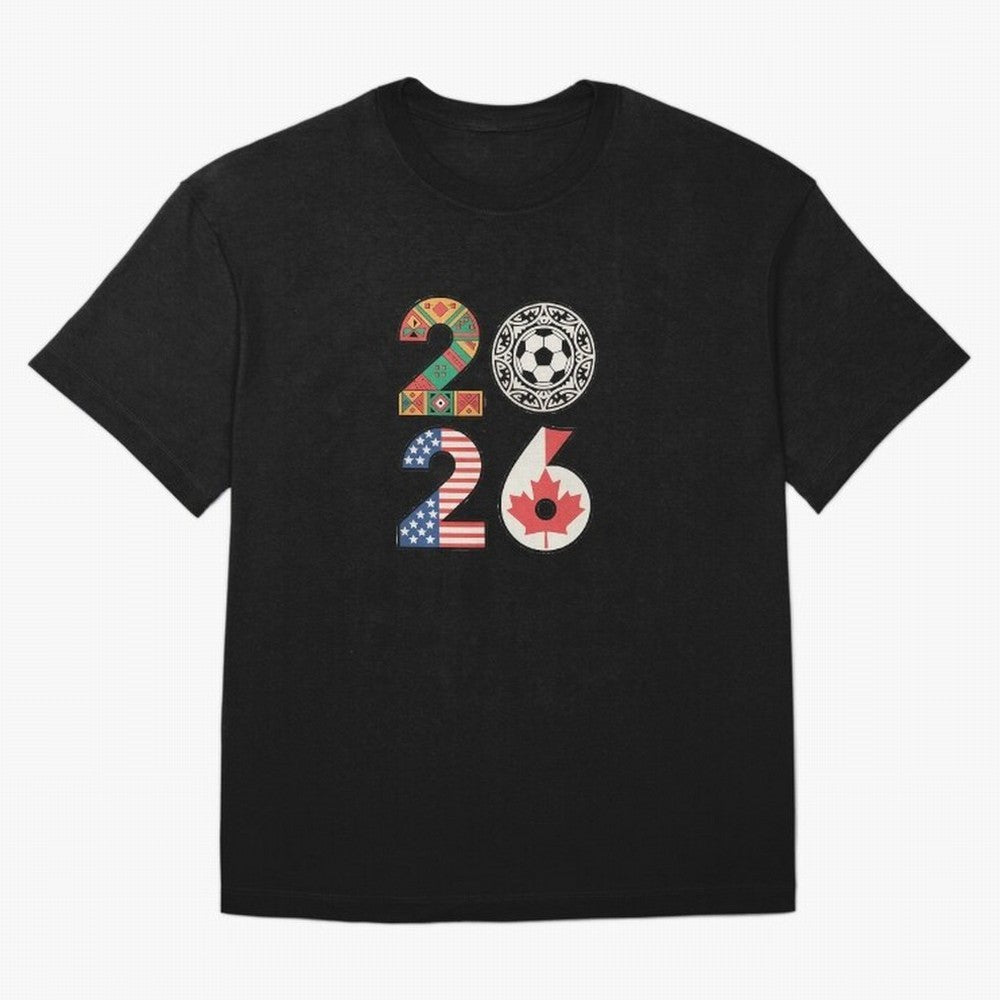 2026 Football Countries Design ¨C USA, Canada & Mexico Inspired Art Oversized T-Shirt Support FIFA World Cup 2026 Group Stage Spirit, Built around Argentina and Brazil, Cristiano Ronaldo, Football Passion, Legendary Performances, Festival Vibes and