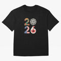 2026 Football Countries Design ¨C USA, Canada & Mexico Inspired Art Oversized T-Shirt Support FIFA World Cup 2026 Group Stage Spirit, Built around Argentina and Brazil, Cristiano Ronaldo, Football Passion, Legendary Performances, Festival Vibes and