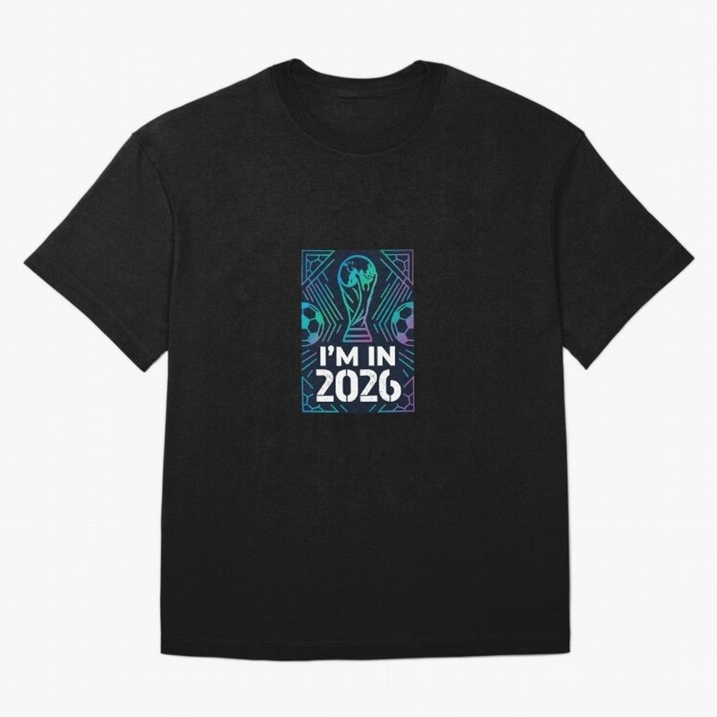 World Cup 2026 Oversized T-Shirt Represent the Passion of Match Day Hype around FIFA World Cup 2026 USA Canada Mexico, Cristiano Ronaldo, Haaland and CR7, England, Global Supporter Spirit, Legendary Goals, National Colors and Tournament