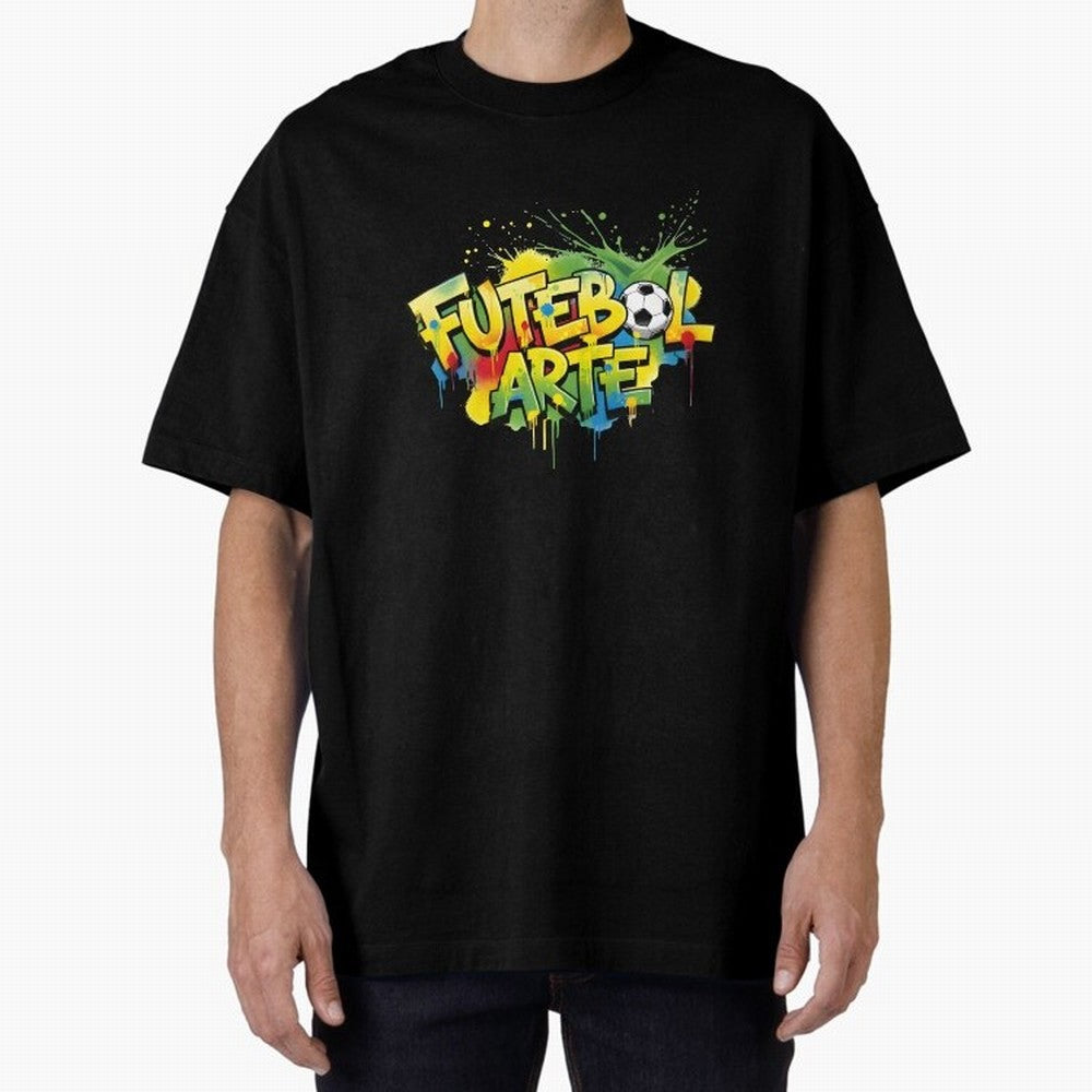 Brazil - World Cup 2026 Oversized T-Shirt Show Love for Legendary Goals in FIFA World Cup 2026 Inspired by Messi, Neymar and Mbappe, England, France and Netherlands Energy, Fan Favorite Moments, National Team Passion, Big Match Drama and Soccer