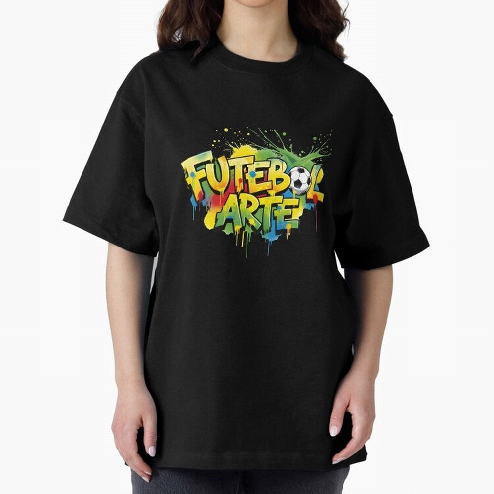 Brazil - World Cup 2026 Oversized T-Shirt Show Love for Legendary Goals in FIFA World Cup 2026 Inspired by Messi, Neymar and Mbappe, England, France and Netherlands Energy, Fan Favorite Moments, National Team Passion, Big Match Drama and Soccer