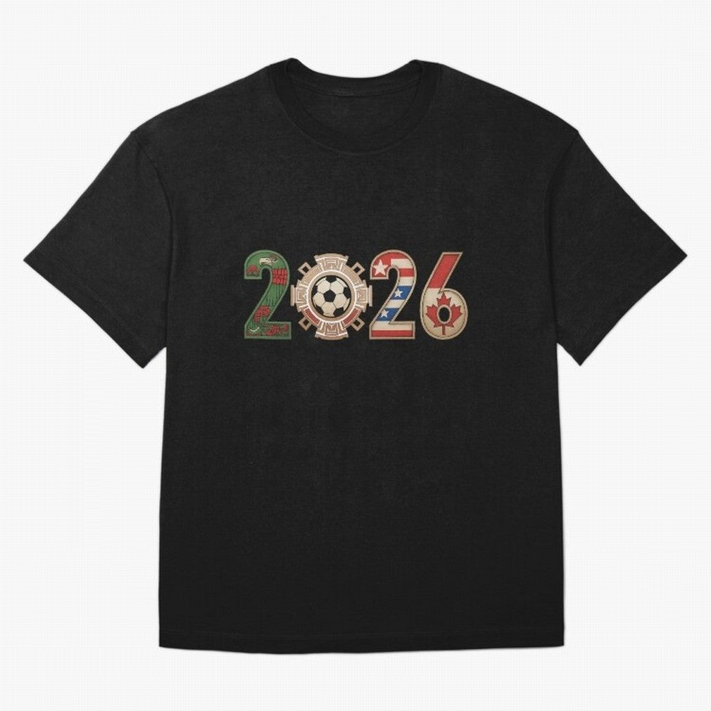 2026 Oversized T-Shirt Fuel Global Football Passion for FIFA World Cup 2026, Centered on Haaland, England, France and Netherlands, Tournament Hype, Historic Matchups, Family Viewing Parties and Global Sports Pride; Great for Watch Parties, Sports