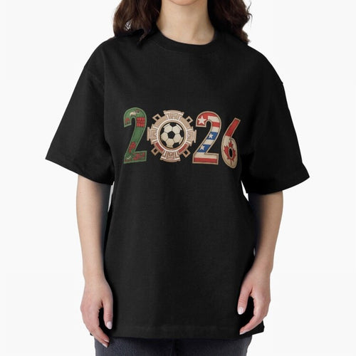 2026 Oversized T-Shirt Fuel Global Football Passion for FIFA World Cup 2026, Centered on Haaland, England, France and Netherlands, Tournament Hype, Historic Matchups, Family Viewing Parties and Global Sports Pride; Great for Watch Parties, Sports