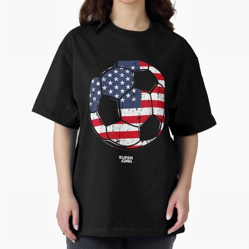 2026 USA Soccer Fan World Cup Oversized T-Shirt Make Memories around the FIFA World Cup 2026 Group Stage Journey through Messi, Neymar and Mbappe Highlights, England Pride, Stadium Chants, National Pride, Trophy Dreams and Unforgettable Football