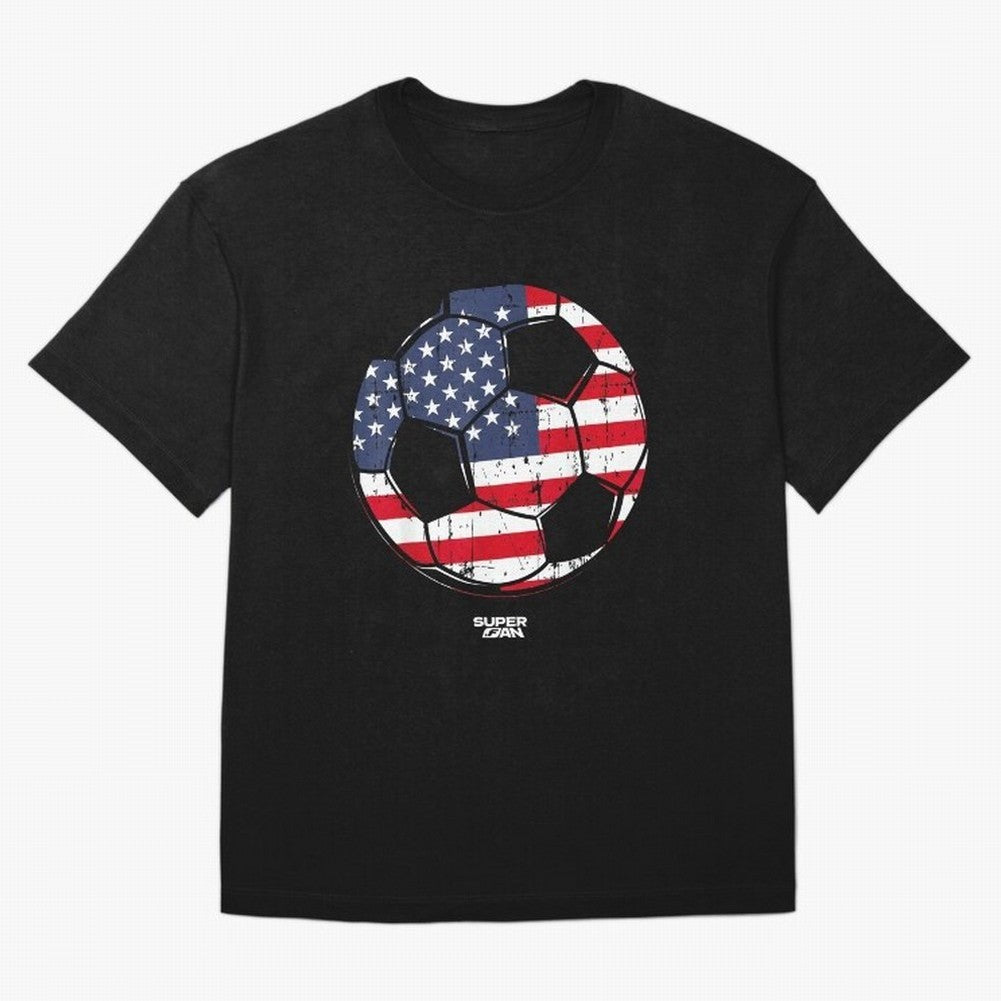 2026 USA Soccer Fan World Cup Oversized T-Shirt Make Memories around the FIFA World Cup 2026 Group Stage Journey through Messi, Neymar and Mbappe Highlights, England Pride, Stadium Chants, National Pride, Trophy Dreams and Unforgettable Football