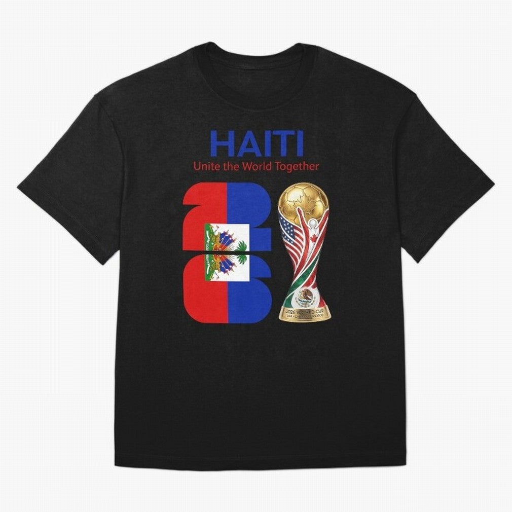 World Cup 2026, IMG 024, HAITI 014 Oversized T-Shirt Make Every Match About FIFA World Cup 2026 Group Stage Spirit, Highlighting France and Portugal, Cristiano Ronaldo, Fan Favorite Moments, National Team Passion, Big Match Drama and Soccer