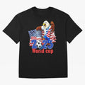 USA 2026 WORLD CUP Oversized T-Shirt Show Love for Legendary Goals in the FIFA World Cup 2026 Journey through Messi, CR7 and Mbappe Highlights, England and Germany Pride, Fan Favorite Moments, National Team Passion, Big Match Drama and Soccer